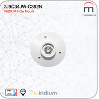 2J9C34JW-C392N GPS Galileo High Performance Iridium Certified Pole Mount Antenna - www.multiband-antennas.com